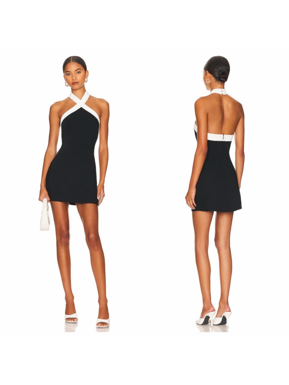 SUPERDOWN Black Mini Dress